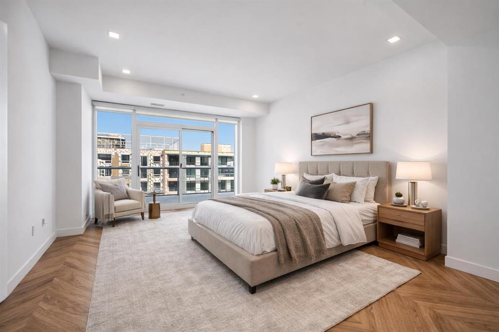 Fifth View of 709, 8445 Broadcast Avenue SW, West Springs, Calgary, Alberta, T3H 6B6