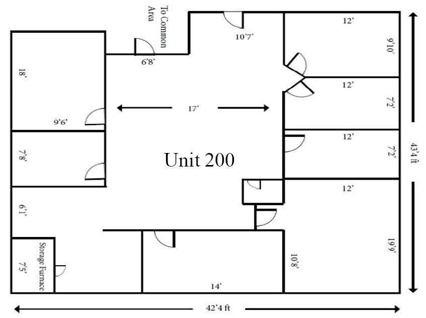 Third View of 200, 1112 40 Avenue NE, McCall, Calgary, Alberta, T2E 5T8
