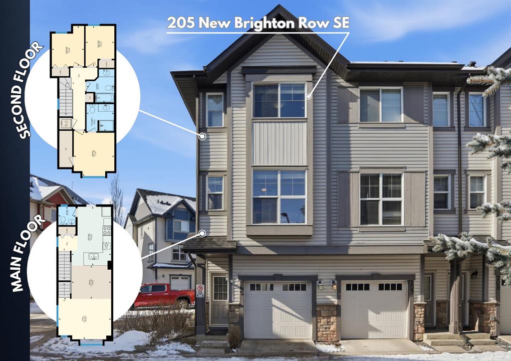 205 New Brighton Row SE, A2294327, Alberta,
