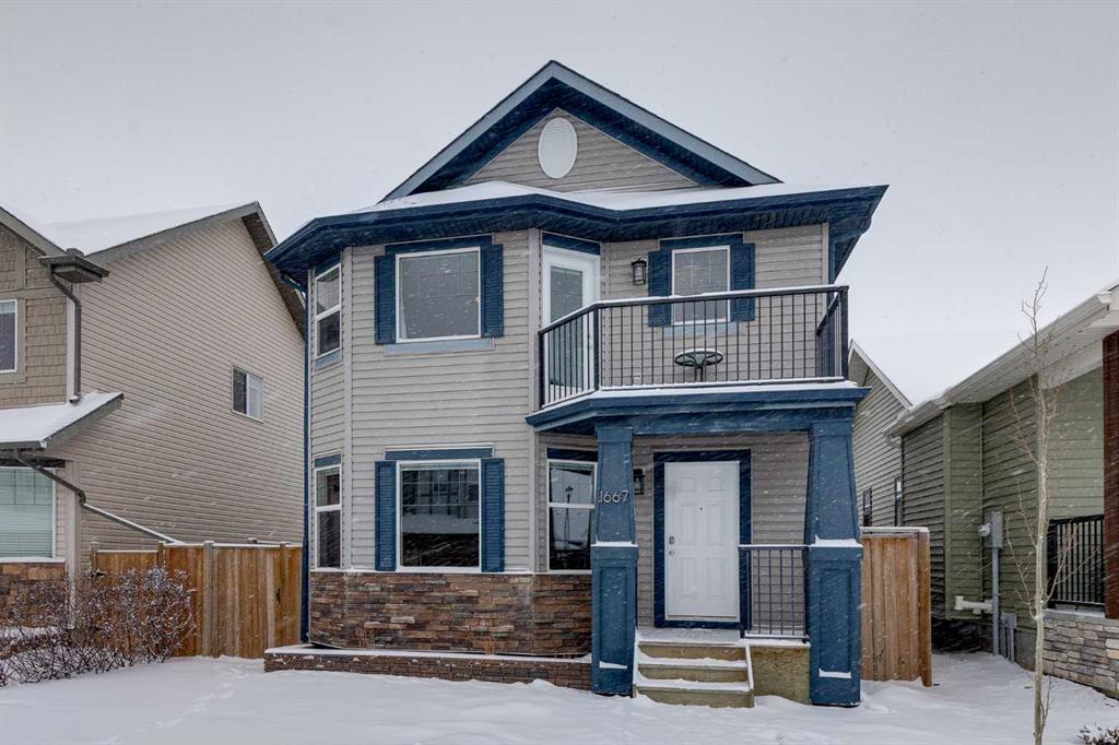 Second View of 1667 Baywater Street SW, Bayside, Airdrie, Alberta, T4B 0A7