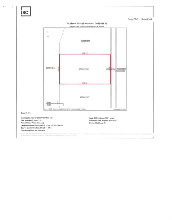 Fifth View of LOT 3 NE 36-51-27 W3rd  , NONE, Rural, Saskatchewan, S0M 0W0