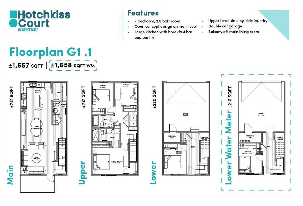Third View of 503, 321 Hotchkiss Drive SE, Hotchkiss, Calgary, Alberta, T3S 0X5