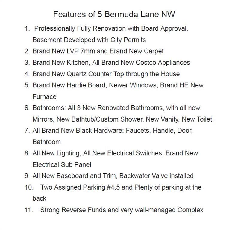 Third View of 5 Bermuda Lane NW, Beddington Heights, Calgary, Alberta, T3K 2K1