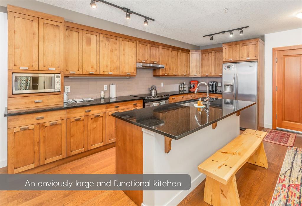 Fifth View of 102, 106 Stewart Creek Landing , Three Sisters, Canmore, Alberta, T1W0G6