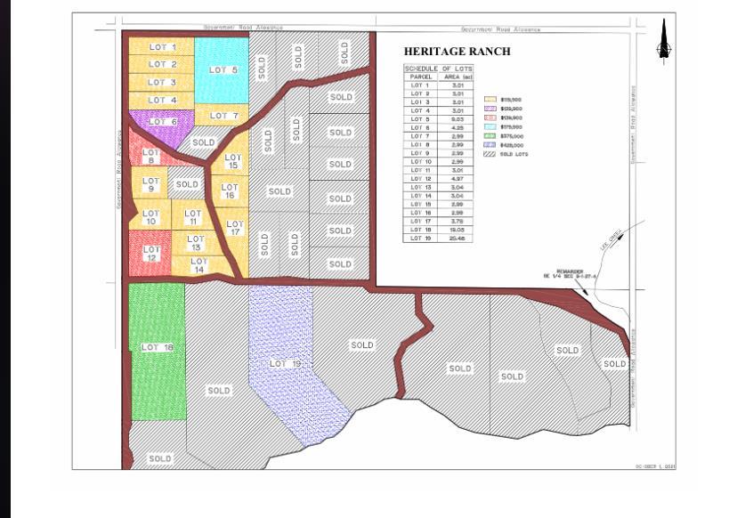 Third View of Lot 1 Heritage Ranch  , NONE, Rural Cardston County, Alberta, T0K 0K0