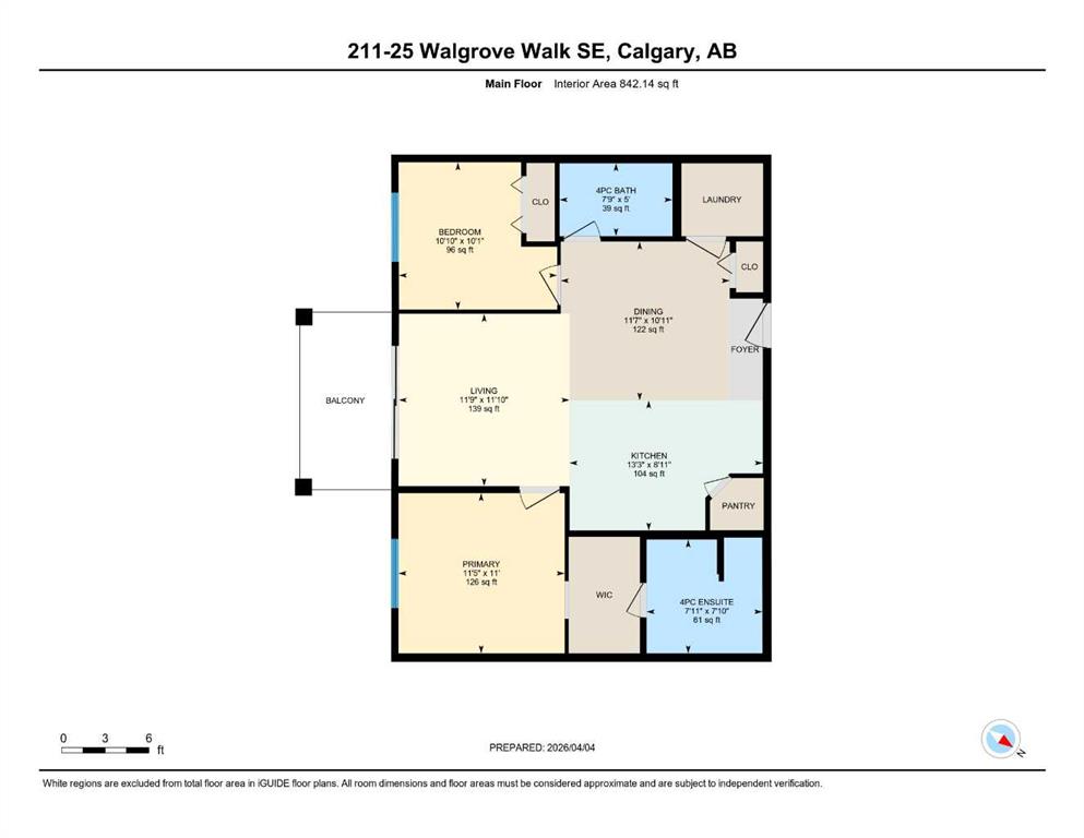 Third View of 211, 25 Walgrove Walk SE, Walden, Calgary, Alberta, T2X4E1
