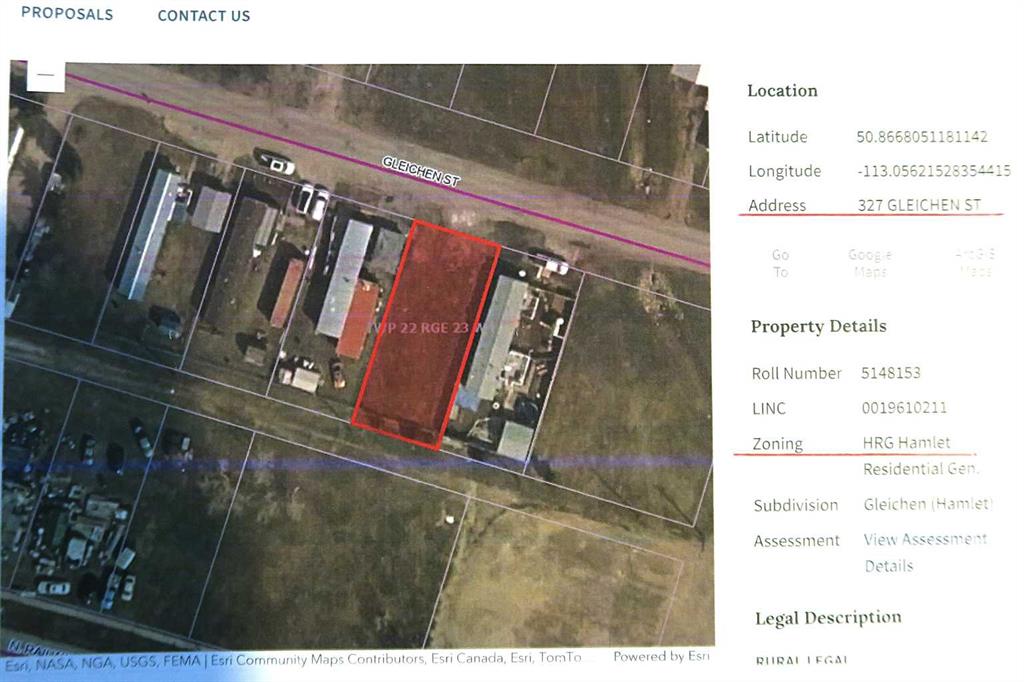 Second View of 327 GLEICHEN Street , NONE, Gleichen, Alberta, T0J 1N0