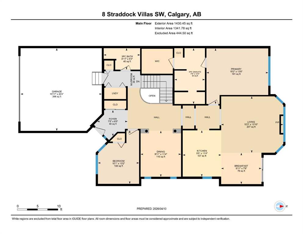Fifth View of 8 Straddock Villas SW, Strathcona Park, Calgary, Alberta, T3H 5C7
