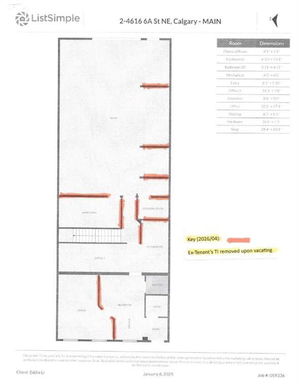 Fifth View of 2, 4616 6A Street NE, Greenview Industrial Park, Calgary, Alberta, T2E 4B5
