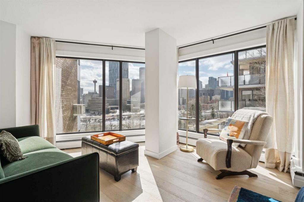 Fifth View of 707, 320 Meredith Road NE, Crescent Heights, Calgary, Alberta, T2E 5A6