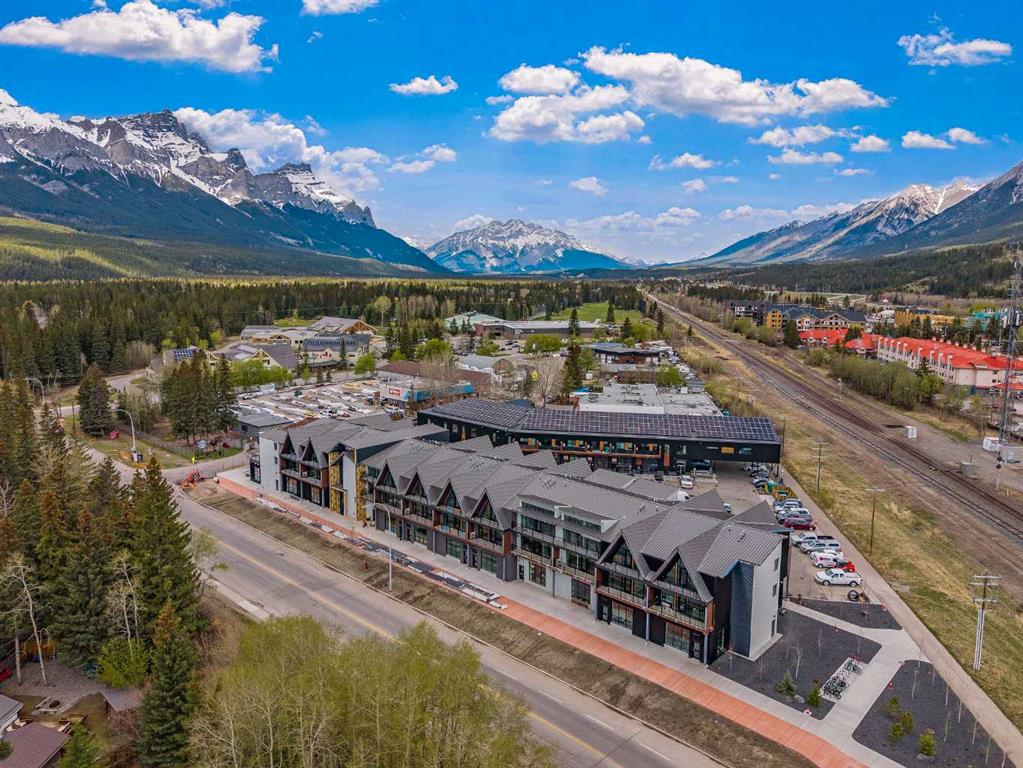 Third View of 110A, 1 Industrial Place , Larch, Canmore, Alberta, T1W 1Y1