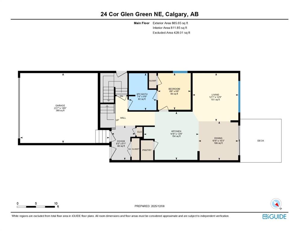 Third View of 24 Corner Glen Green NE, Cornerstone, Calgary, Alberta, T3N 2P5