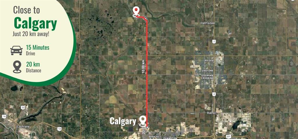 Fifth View of Lot 4 Range Road 22  , NONE, Rural Rocky View County, Alberta, T4B 4N2
