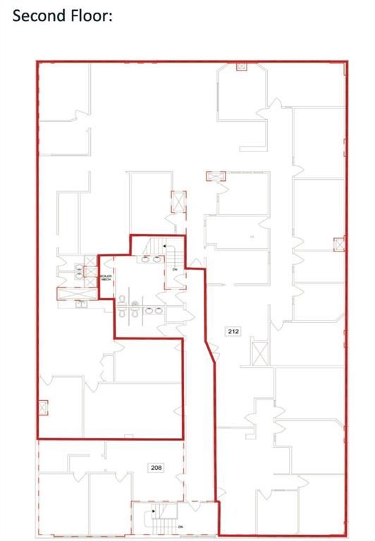 Fourth View of Upper Floor, 9714 Main Street , Downtown, Fort McMurray, Alberta, T9H 1T6