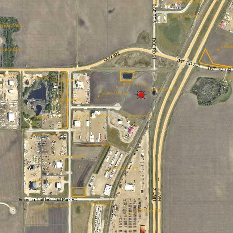 Second View of 13, 61027 Highway 672 Highway , Emerson Trail Industrial Park, Rural Grande Prairie No. 1, County of, Alberta, T0H 3C0