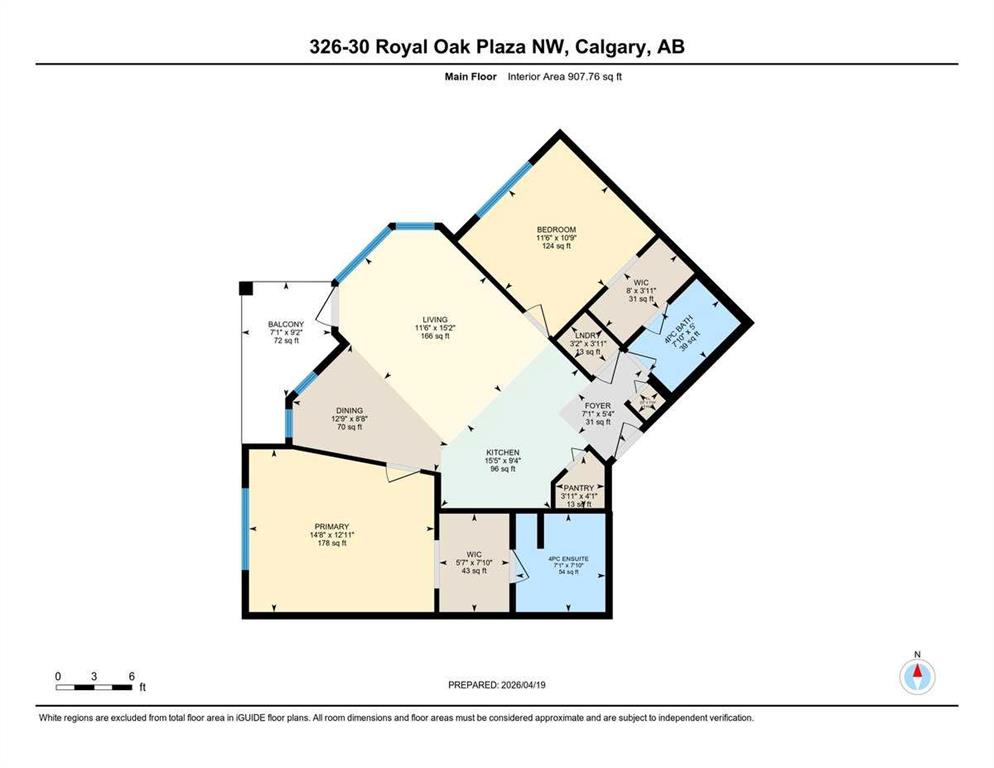 Fifth View of 326, 30 Royal Oak Plaza NW, Royal Oak, Calgary, Alberta, T3G 0C1
