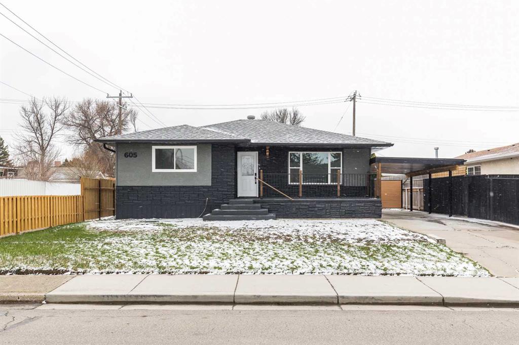 Second View of 605 21 Street N, Westminster, Lethbridge, Alberta, T1H 3R4