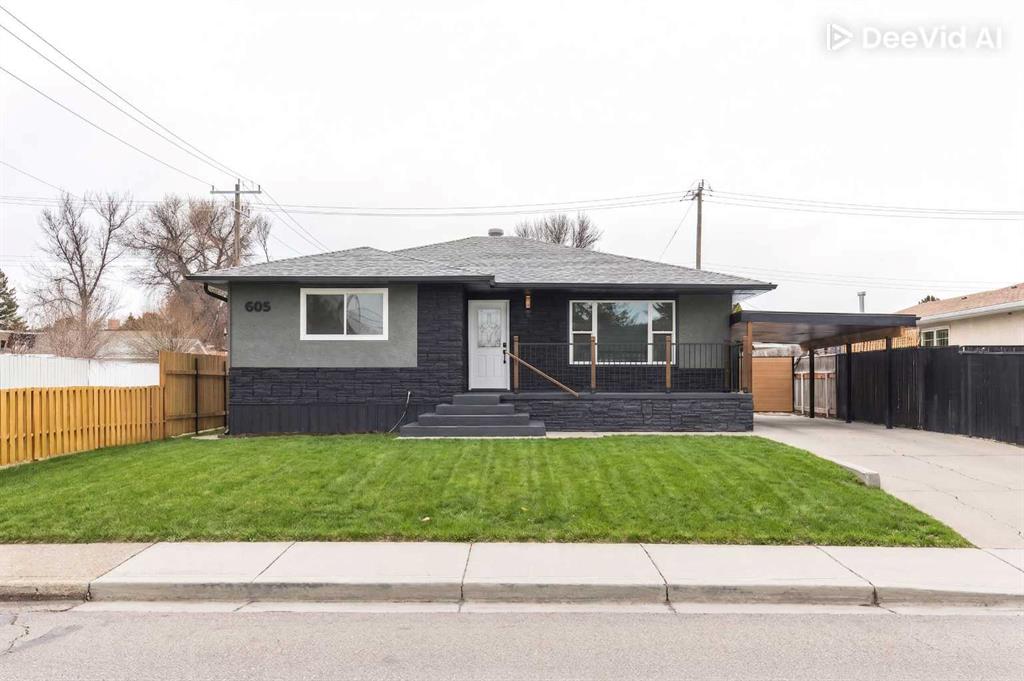 Third View of 605 21 Street N, Westminster, Lethbridge, Alberta, T1H 3R4