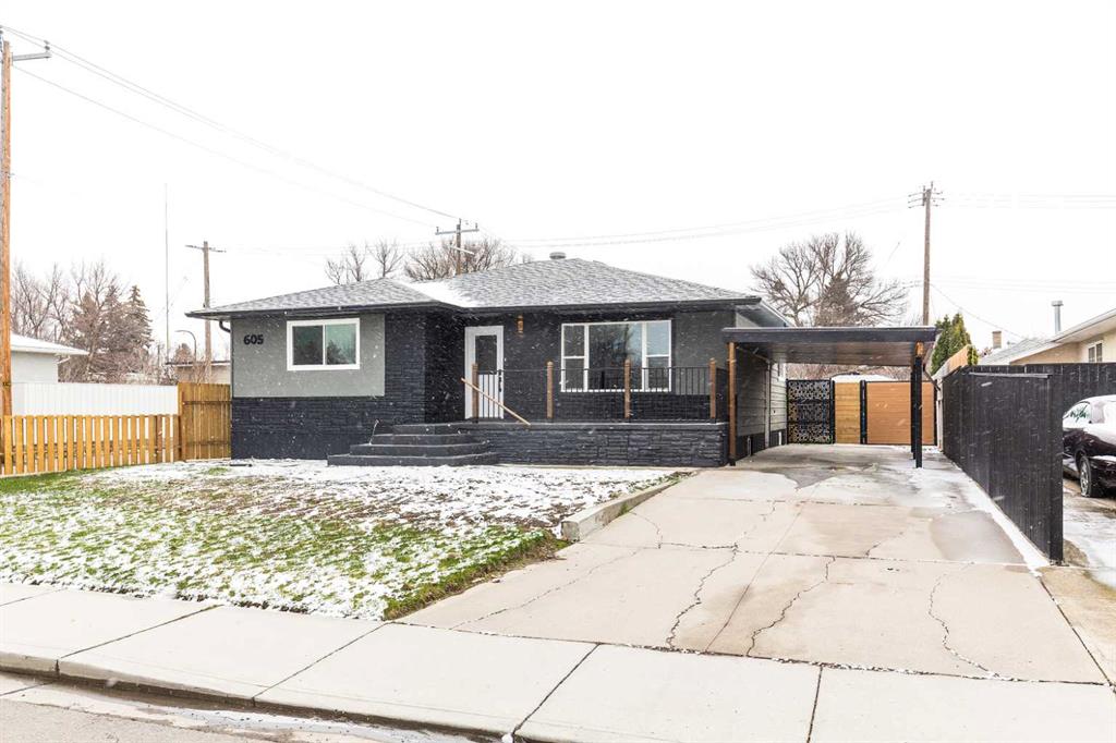 Fourth View of 605 21 Street N, Westminster, Lethbridge, Alberta, T1H 3R4