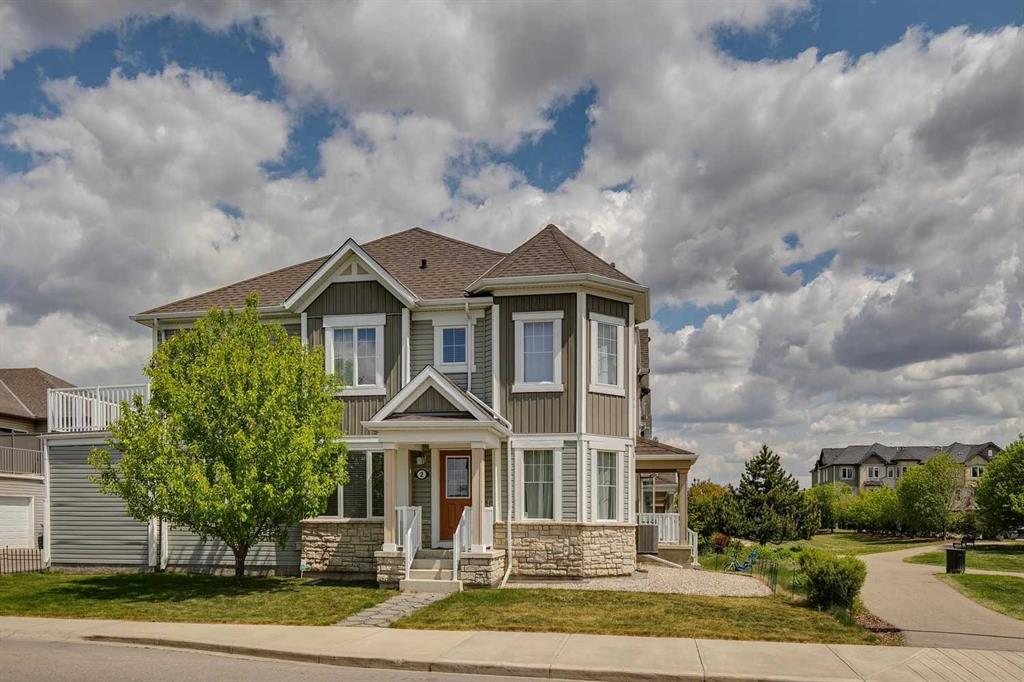 Main View of 2 Windstone Lane SW, Windsong, Airdrie, Alberta, T4B 0N7