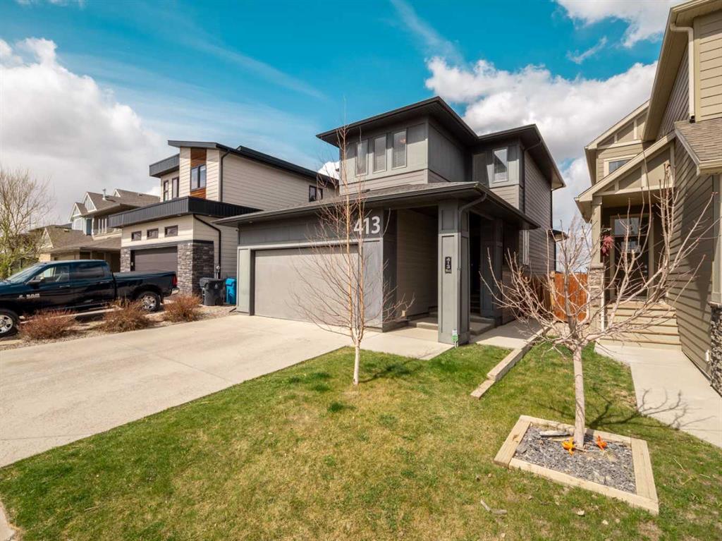 Third View of 413 Devonia Way W, The Crossings, Lethbridge, Alberta, T1J 5J7
