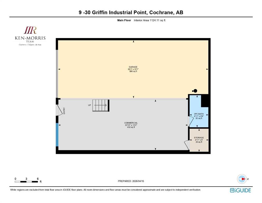Fourth View of 9, 30 Griffin Industrial Point , Industrial, Cochrane, Alberta, T4C 0A2