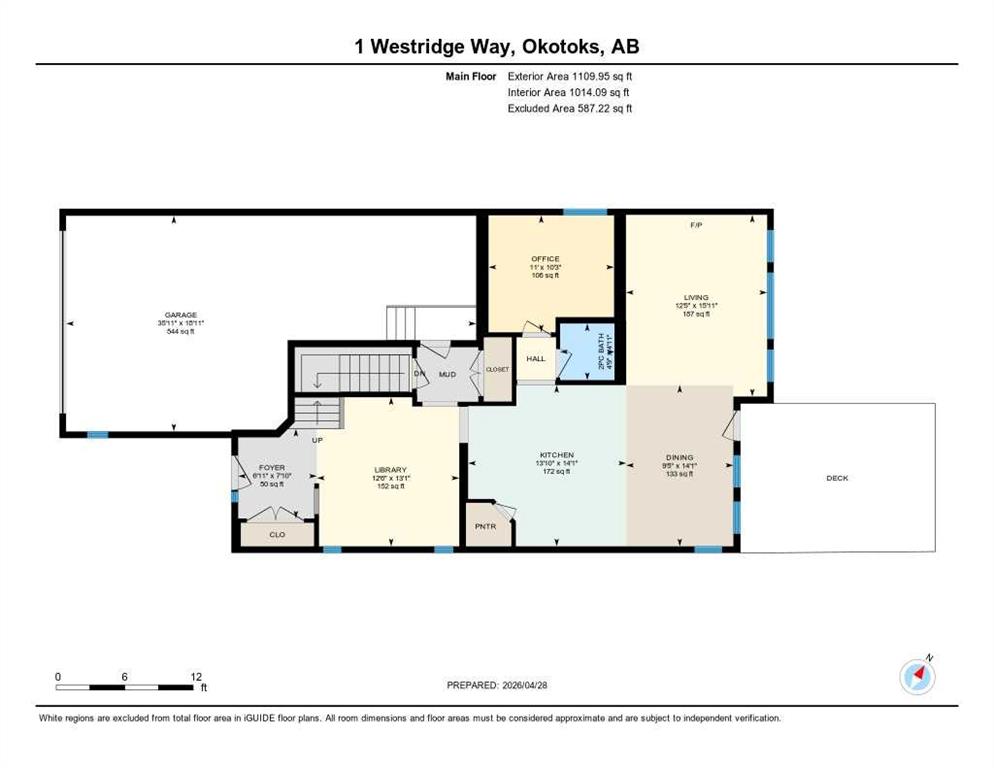 Fourth View of 1 Westridge Way , Westridge, Okotoks, Alberta, T1S 0K1