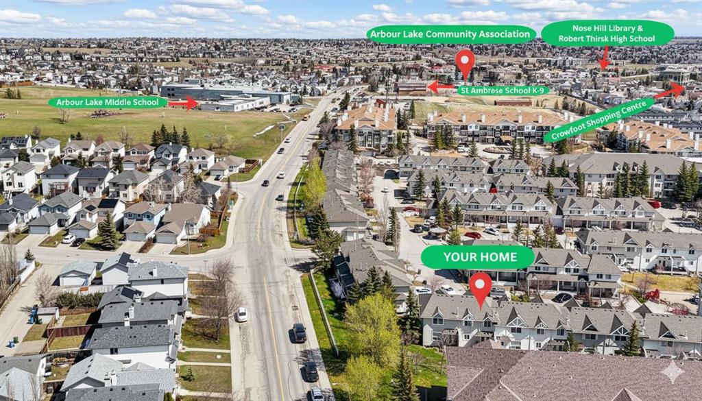 Fourth View of 112, 950 Arbour Lake Road NW, Arbour Lake, Calgary, Alberta, T3G 5B3