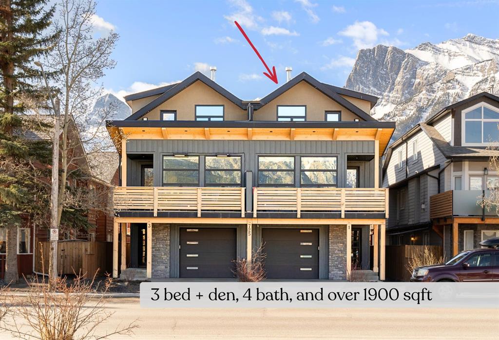 Third View of 1, 725 7 Street , South Canmore, Canmore, Alberta, T1W 2C3