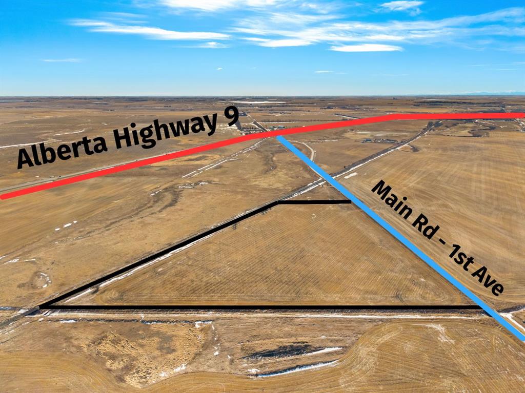 Fourth View of 18 Acres, 1200 Range Road 261  , NONE, Beiseker, Alberta, T0M0G0