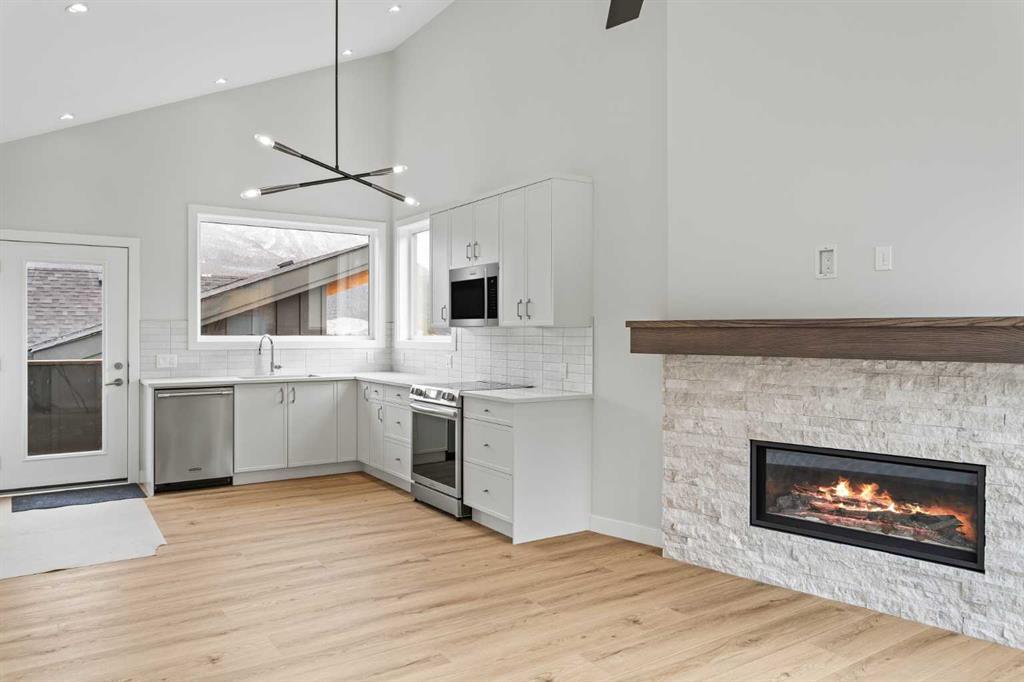 Fourth View of 203J, 209 Stewart Creek Rise , Three Sisters, Canmore, Alberta, T1W0N9