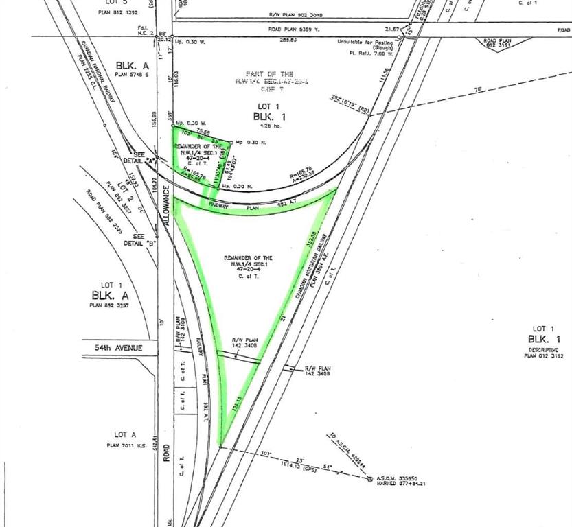 Third View of Part of NW-01-47-20-4 39 Street  , East Gateway, Camrose, Alberta, T4V 2M9