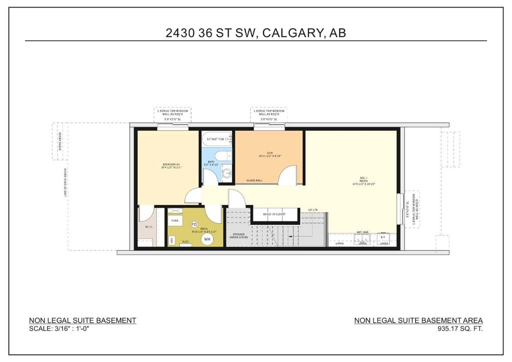 Fifth View of 2430 36 Street SW, Killarney/Glengarry, Calgary, Alberta, T3E2Z5