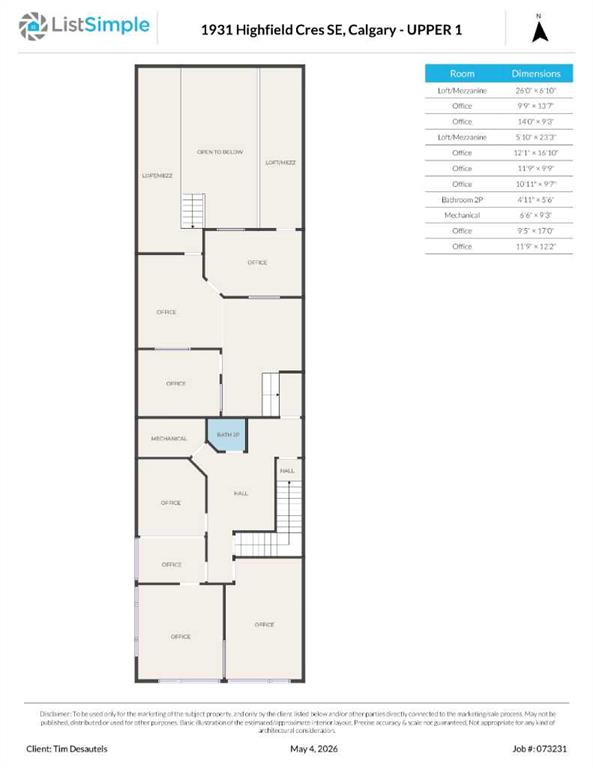 Fifth View of 1931 Highfield Crescent SE, Highfield, Calgary, Alberta, T2G 5M1