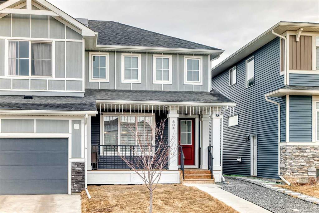 Third View of 804 Lawthorn Way SE, Lanark, Airdrie, Alberta, T4A3M9