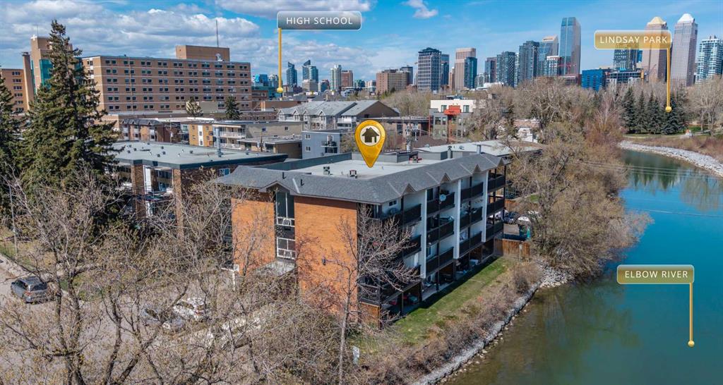 Fourth View of 206, 104 24 Avenue SW, Mission, Calgary, Alberta, T2S 0J9