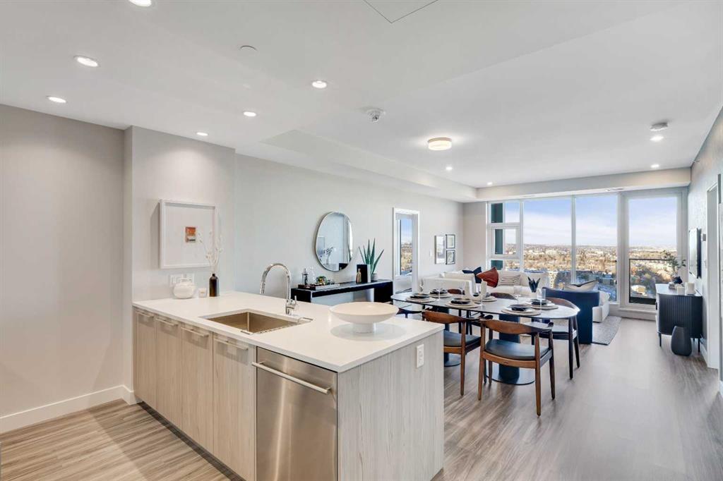 Fourth View of 3303, 530 3 Street SE, Downtown East Village, Calgary, Alberta, T2G2L8