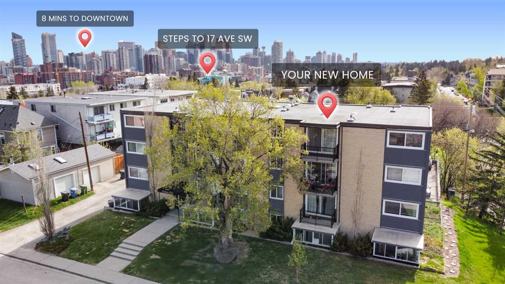 Third View of 403, 2220 16A Street SW, Bankview, Calgary, Alberta, T2T 4K2