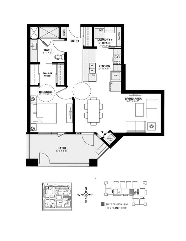 Third View of 109, 12 Mahogany Path SE, Mahogany, Calgary, Alberta, T3M 3A4
