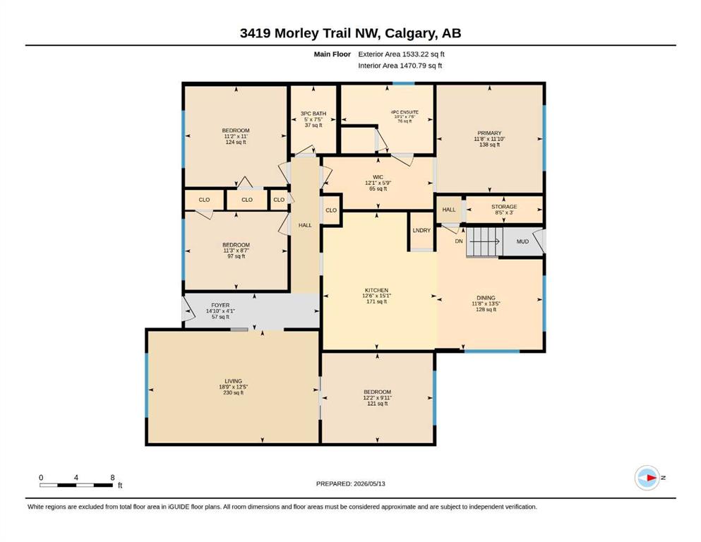 Third View of 3419 Morley Trail NW, Banff Trail, Calgary, Alberta, T2M 4H3