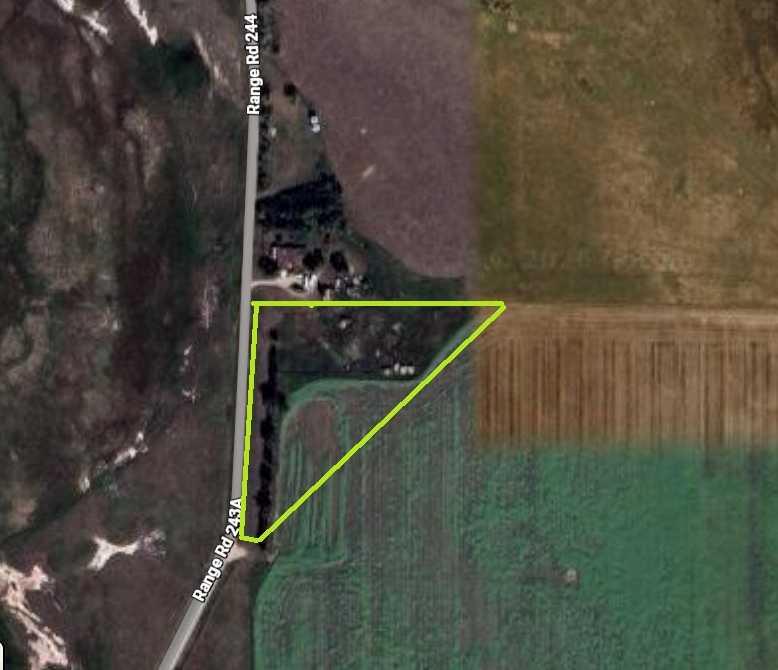 Third View of Range Road 244 Township Road 250  , NONE, Rural Wheatland County, Alberta, T1P0L1