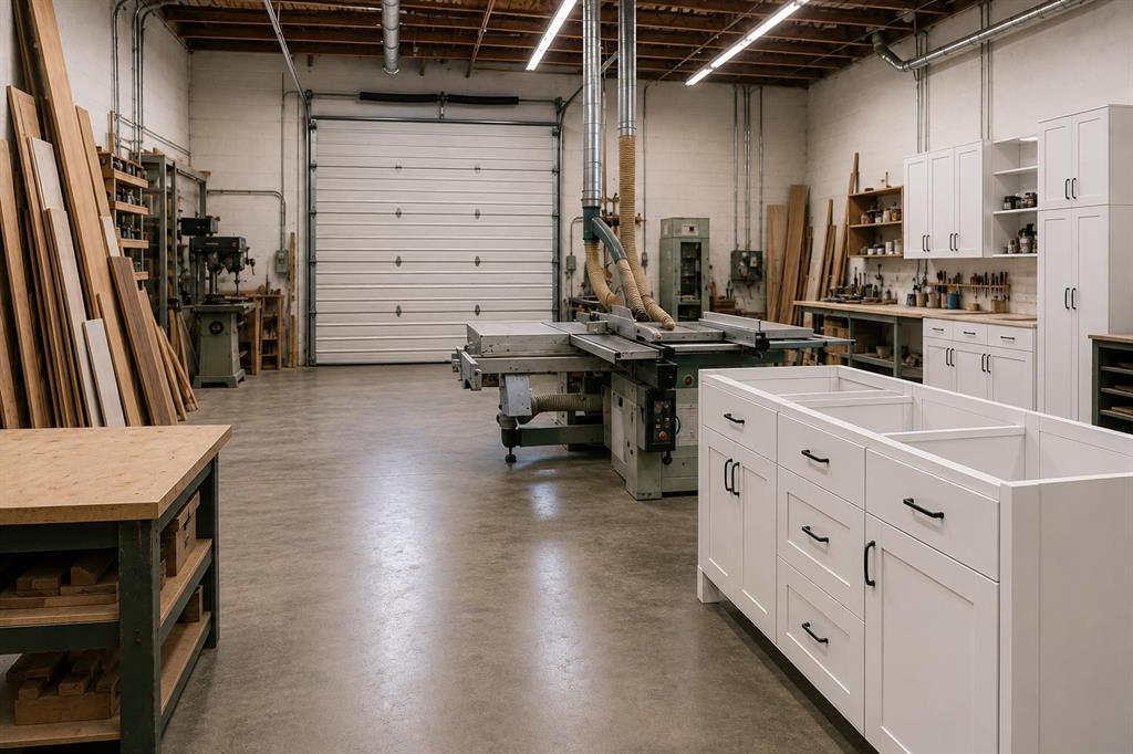 Second View of 123 Cabinet Shop  , East Shepard Industrial, Calgary, Alberta, T2C 1G4