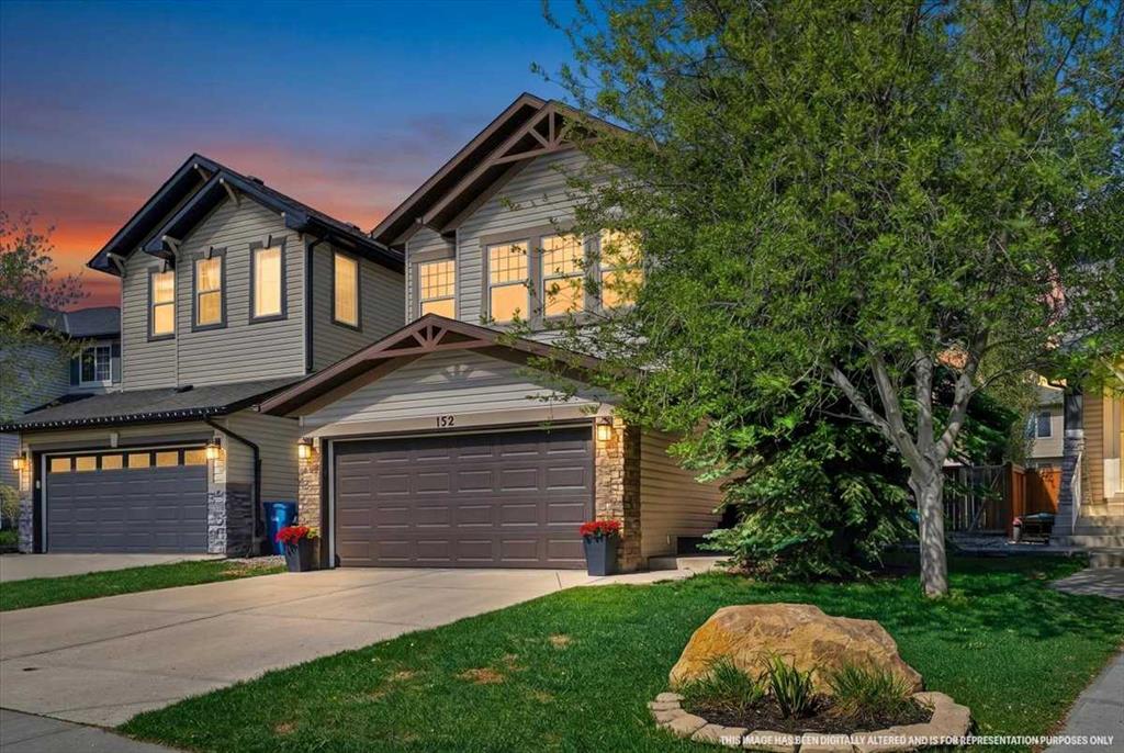Third View of 152 Chapman Close SE, Chaparral, Calgary, Alberta, T2X 3V7