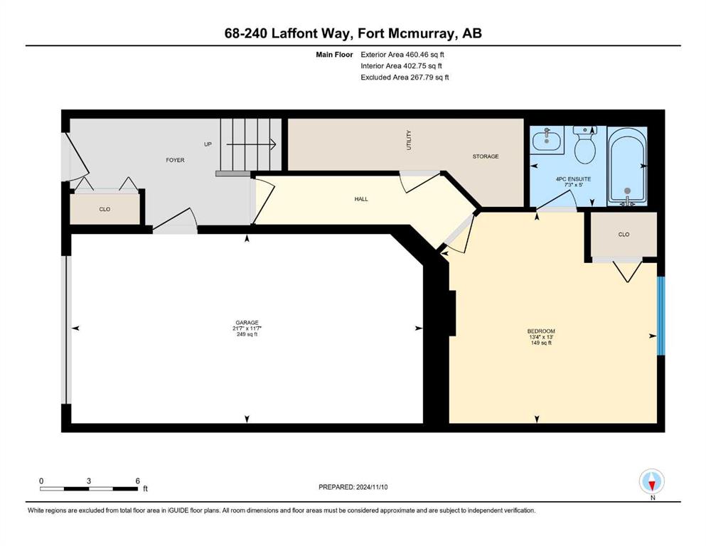 Fourth View of 68, 240 Laffont Way , Timberlea, Fort McMurray, Alberta, T9K 2W2