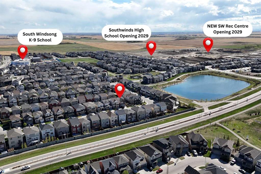 Fourth View of 304 Windrow Crescent SW, South Windsong, Airdrie, Alberta, T4B 4K2