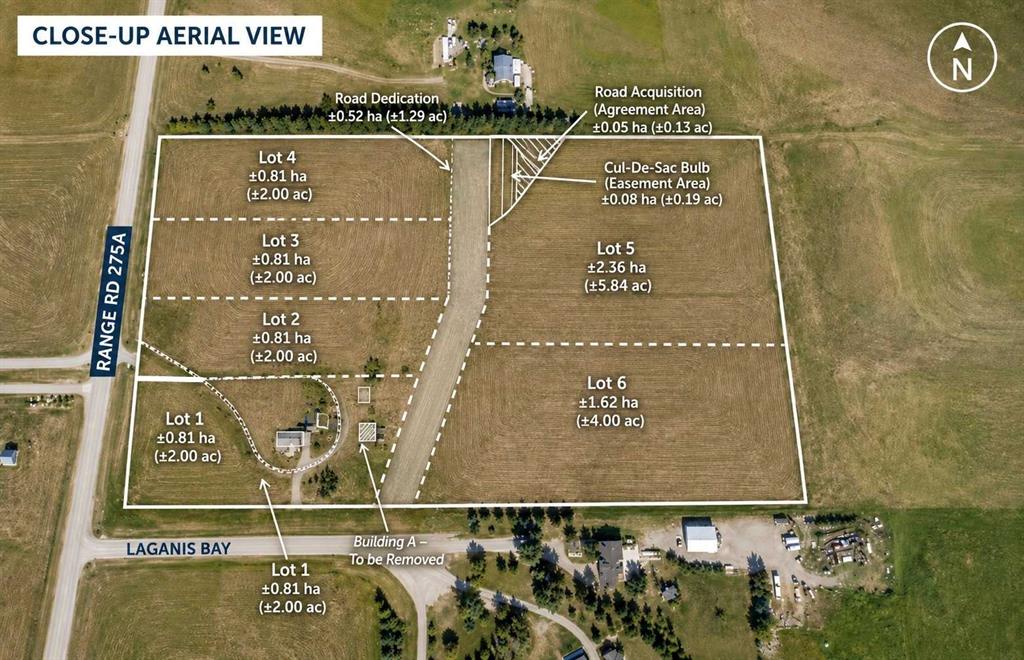Second View of Lot 3, 235112 Range Road 275A  , NONE, Rural Rocky View County, Alberta, T1X 2H3
