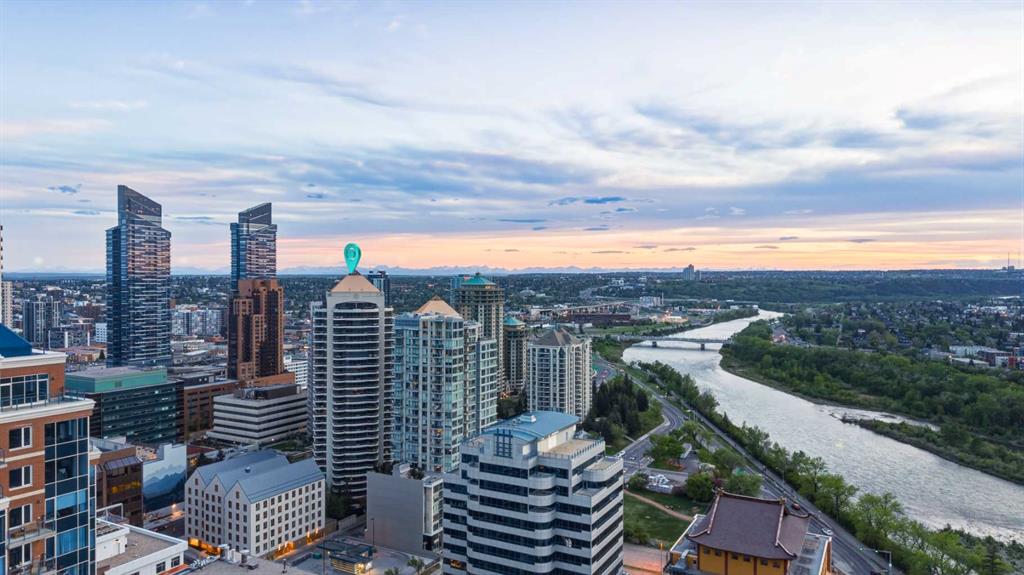 MLS® listing #111423868 for sale located at 1302, 1078 6 Avenue SW