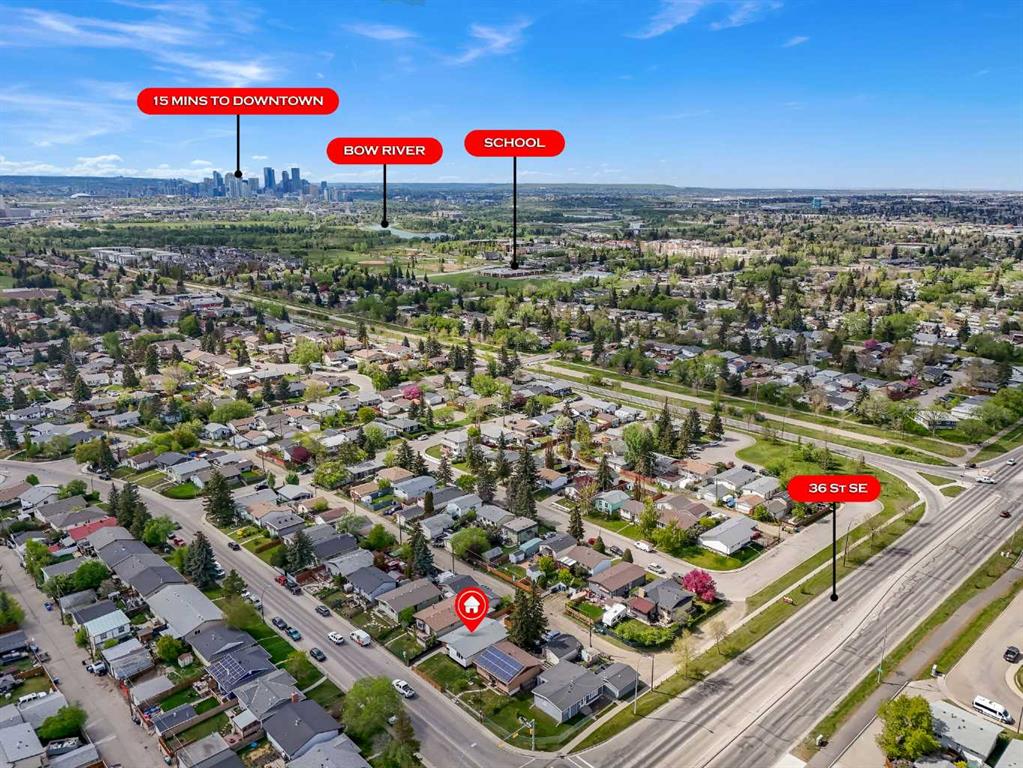 Third View of 3640 Dover Ridge Drive SE, Dover, Calgary, Alberta, T2B 2B4