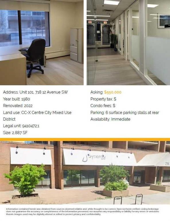 Third View of 101, 718 12 Avenue SW, Beltline, Calgary, Alberta, T2R0H7