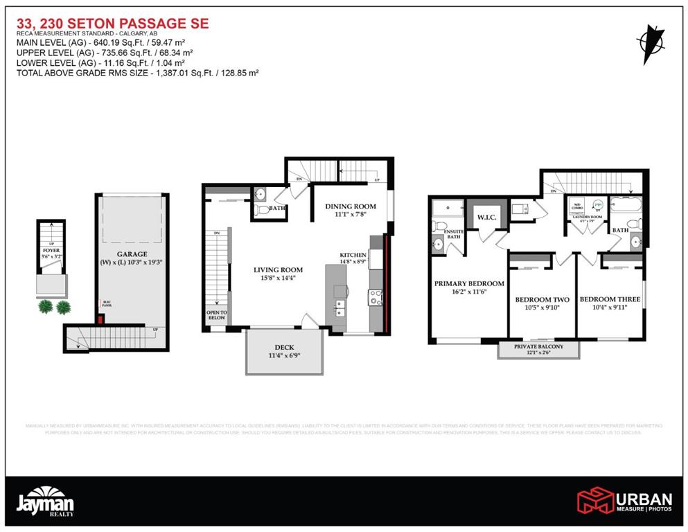 Fourth View of 33, 230 Seton Passage SE, Seton, Calgary, Alberta, T3M 3A7